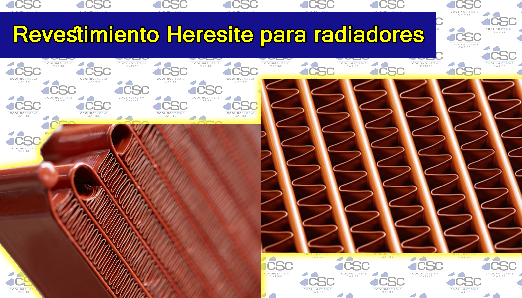 Revestimiento Heresite para radiadores